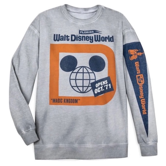 (L) Walt Disney World 50th Anniversary Pullover Sweatshirt for Adults UNISEX - Picture 4 of 4